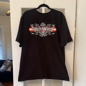 Harley-Davidson Black Cotton Tee